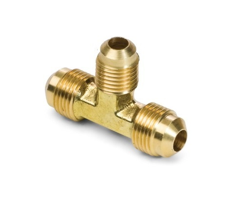 44# SAE 45 ° Forged Flare Brass Union Tee Fitting