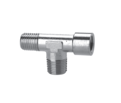 BSPP-adapter manlig kvinnlig tee-1/4-tråd