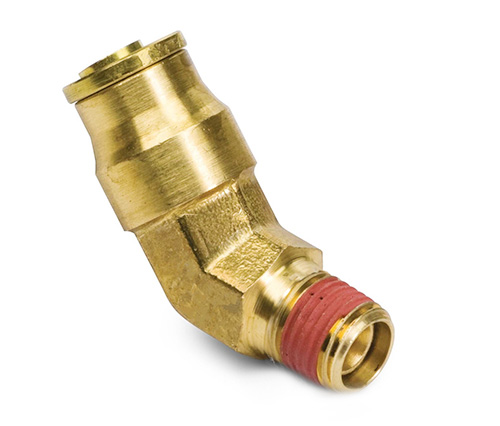 1554 Push-In Male 45 ° armbågsrör