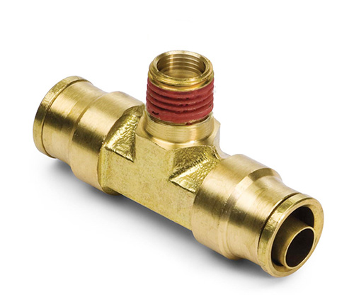 1572 D.O.T manlig filial tee -adapter