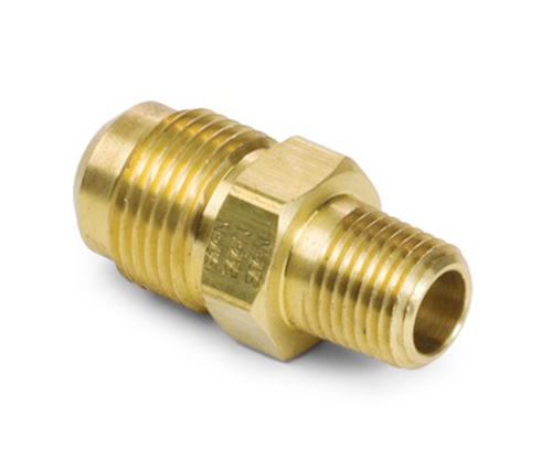 42# SAE 45 ° Flare Male Adapter mässingsfyllningar